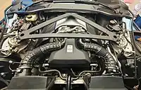 V8 engine bay