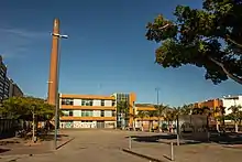 The location of the former electricity generating station and central station of the tram system in 2020