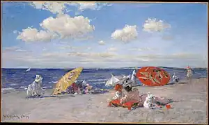 At the Seaside, circa 1898, Metropolitan Museum of Art