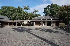 Chulin Station (竹林車站) in Luodong Forestry Culture Park, Yilan County, rebuilt in 2008