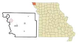 Location of Watson, Missouri
