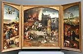 Temptation of Saint Anthony, WORKSHOP OF BOSCH, Royal Museums of Fine Arts of Belgium