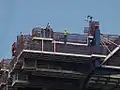 Construction workers on Atlantic Bridge (1 February 2018)