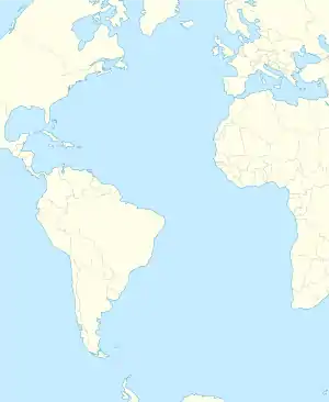 Roca Islands is located in Atlantic Ocean