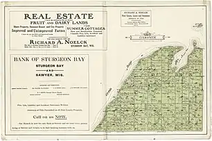 1914 plat map of Gardner