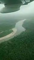 The river seen from above, Medio Atrato region.