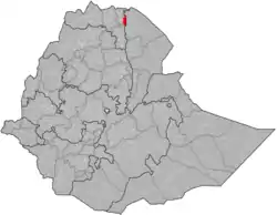 Location of Atsbi Wemberta