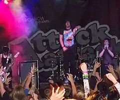 Attack Attack! performing in 2010
