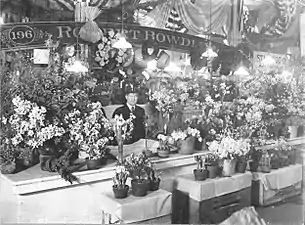 Stand 196 (B Street Wing) - Flower Stand - 1915
