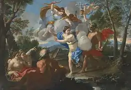 Alpheus and Arethusa by Luigi Garzi