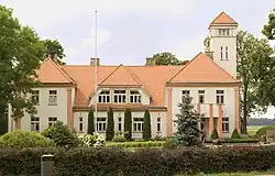 Auči manor house with the museum of Jānis Čakste