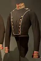 Tailcoat uniform worn by Nicholas I c1840 — as honoury commander