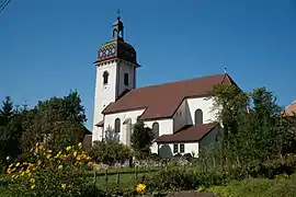 The church in Aubonne