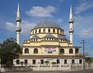 Auburn Gallipoli Mosque, Auburn, New South Wales. Completed in 1999