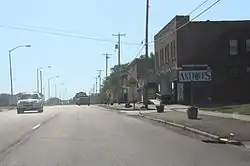 Looking west in downtown Auburndale