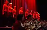 Auckland Symphony Orchestra with Irish Dancers at the Last Night of the Proms, Bruce Mason Centre