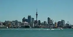 Auckland central business district - the major centre of the Waitemata Local Board