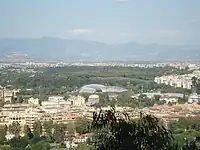 A view of Parioli seen from Monte Mario