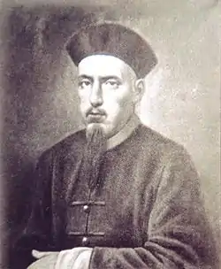 Saint Auguste Chapdelaine. Martyred in China in 1856.