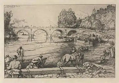 The Watering Place at Marie Bridge (1902)