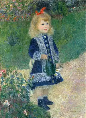 A Girl with a Watering Can, 1876, National Gallery of Art, Washington, D.C.