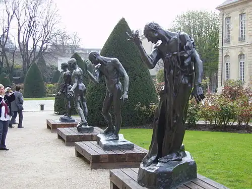 Casts in the garden of the Musée Rodin, Paris