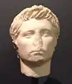 Bust of Augustus in Spoleto, one of the two examples of the 'Béziers-Spoleto' portrait type