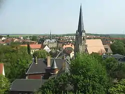 View from Lützen Castle