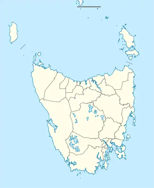 Oyster Cove is located in Tasmania