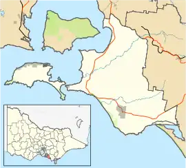 Inverloch is located in Bass Coast Shire