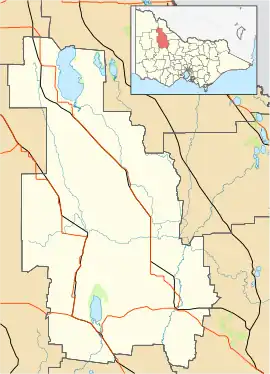 Nullawil is located in Shire of Buloke