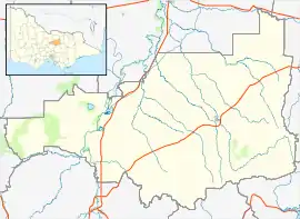 Strathbogie is located in Shire of Strathbogie