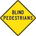 (MR-WDP-4) Blind Pedestrians (Used in Western Australia)