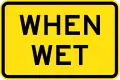 (W8-8) When Wet