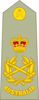 Australian Army field marshalshoulder board