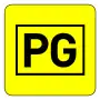 PG-rated (yellow)