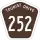 Tourist Drive 252 marker