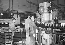 Image 43Bottling beer in a modern facility, 1945, Australia (from History of beer)