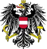 Coat of arms of the First Republic of Austria, 1919–1934.