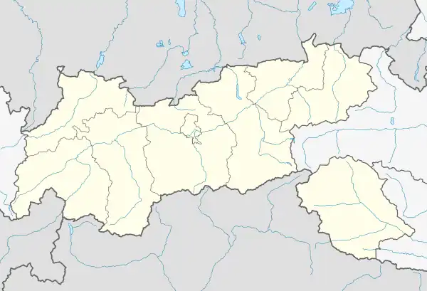 Jochberg is located in Tyrol, Austria