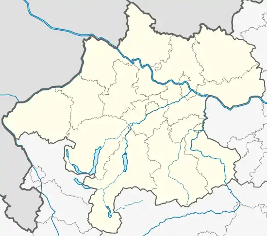 Steyr is located in Upper Austria