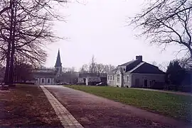 Church and town hall