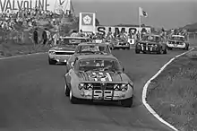 Toine Hezemans, winner of the European Touring Car Championship 1970, here in Zandvoort 1970