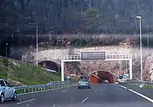 Tunnel of Las Caldas, Cantabria.