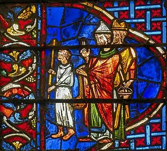 South disambulatory window (c. 1240)