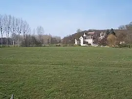 A general view of Auzouer-en-Touraine