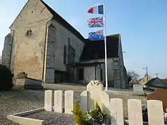 The military square in Avant-lès-Marcilly.