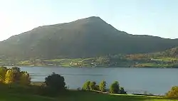 View of Mekknoken in Averøy