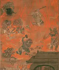 Artist unknown, Avici hell, 13th century (Japanese), Tokyo National Museum