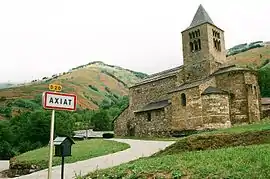 The church in Axiat